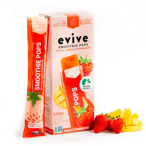 Box of 6 Smoothie Pops Strawberry Mango - Out of stock