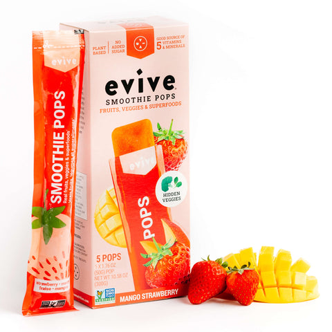 Smoothie Pops Strawberry Mango